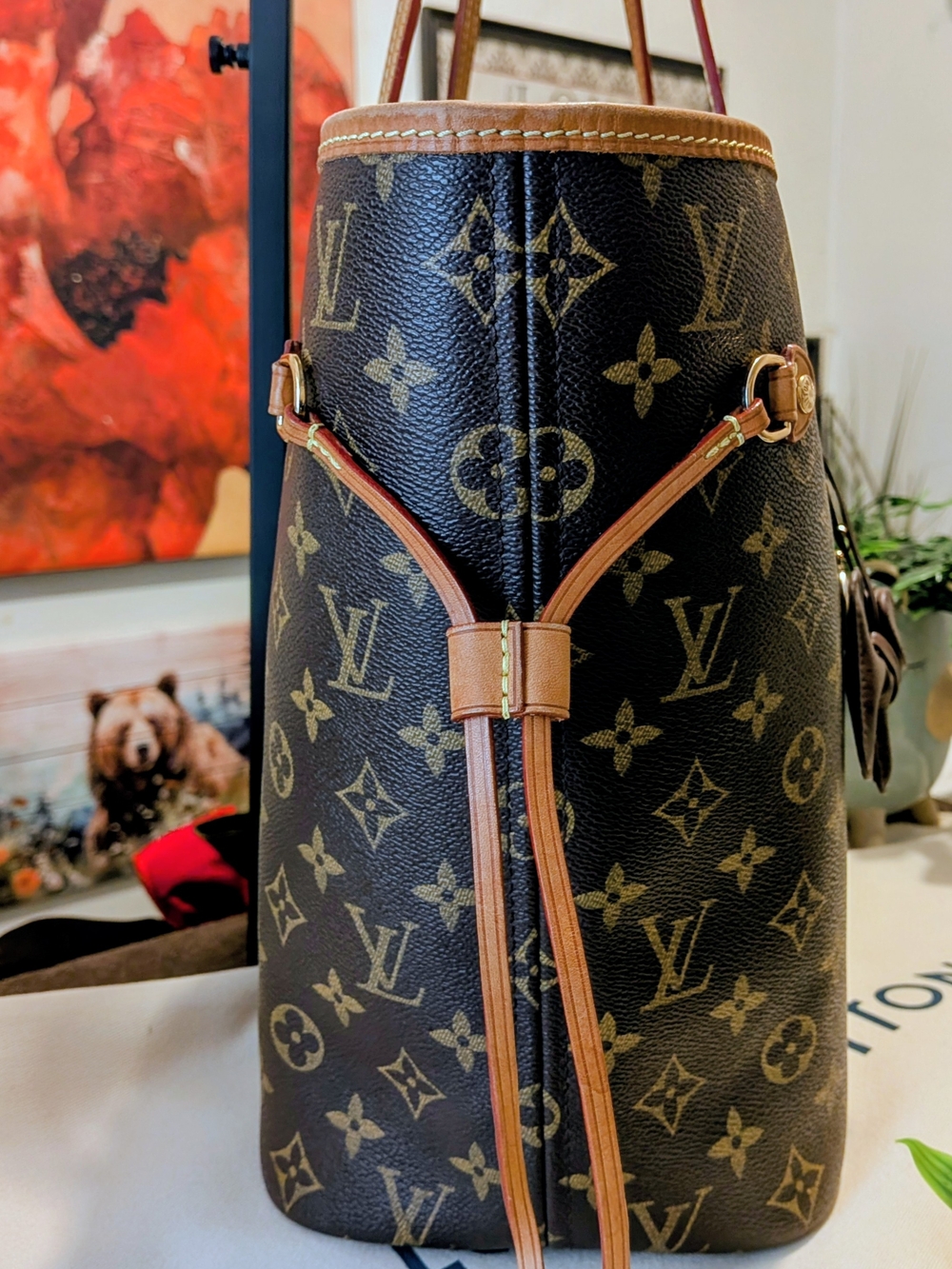 ❌SOLD❌ Louis Vuitton Monogram Neverfull MM SET - Includes Entrupy COA - XLNT - Picture 3 of 11